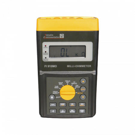 FI910MO | Micro-milliohmmètre portable 10 A, résolution 1 micro-ohm 