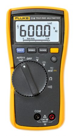 FL114 | Multimètre numérique portable TRMS AC, avec affichage 6 000 points 