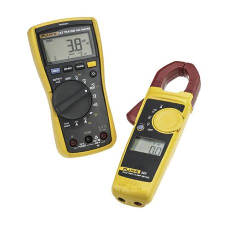 FLUKE-117/323 | Solution complète pour dépannage, avec multimètre 117 et pince multimètre 323 