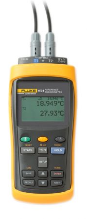 1524-256 | Thermomètre numérique de de référence, 2 voies avec enregistreur 