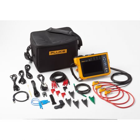 FLUKE-1775 | Analyseur de qualité du réseau électrique triphasé livré avec 4 sondes I17XX-FLEX15KIP 