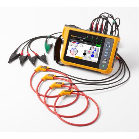 FLUKE-1775 | Analyseur de qualité du réseau électrique triphasé livré avec 4 sondes I17XX-FLEX15KIP 