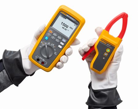 FLUKE-283FC/PV/EUR | Multimètre solaire PV FLUKE-283 FC avec pince A283 FC, CAT III 1500 V DC, 1000 V CAT IV, Fluke Connect
