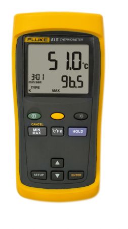FL51-2 | Thermomètre numérique 1 voie thermocouples, FLUKE-51-2 