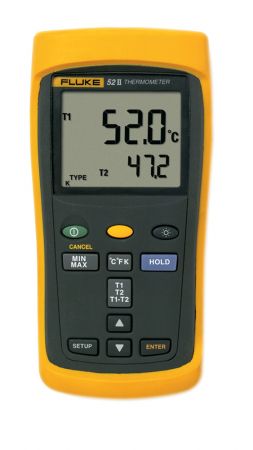 FL52-2 | Thermomètre numérique 2 voies thermocouples 