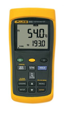 FL54-2B | Thermomètre numérique 2 voies thermocouples 