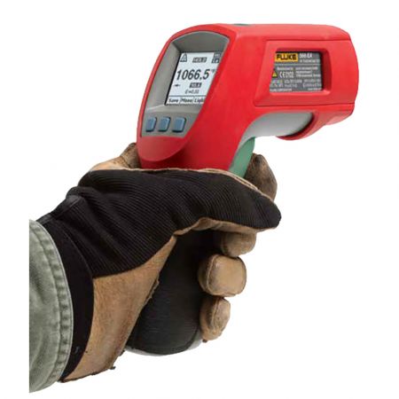 FLUKE-568EX | Thermomètre infrarouge ATEX -40°C à 800°C, -270°C à 1372 ° (type K), visée LASER et mémoire