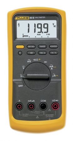 FL83-5/EUR | Multimètre numérique portable RMS, 6 000 points, avec mesure de conductance, FLUKE-83-V