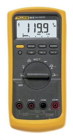 FL83-5/EUR | Multimètre numérique portable RMS, 6 000 points, avec mesure de conductance 