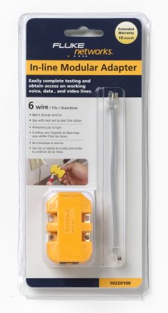10220100 | Adaptateur modulaire 6 fils en ligne 