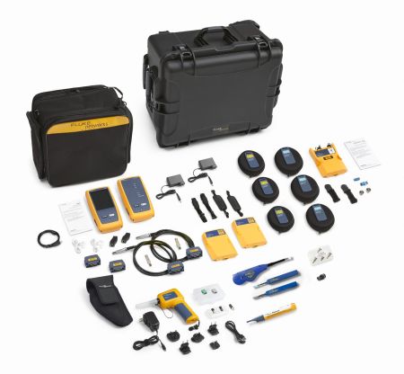 DSX2-8000OI-INT | Kit certification cuivre jusqu'à la CAT 8 + OTDR mutli monomode + accessoires 