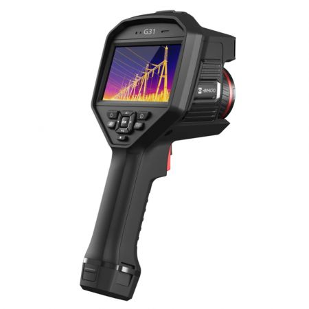 HM-TP73-15SVF/W-G31 | Caméra thermique G31, 384 x 288 px, -20°C à +650°C, écran tactile 4.3'', pointeur laser, WiFi