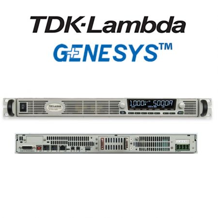G-5KW-SERIE | Alimentations TDK-Lambda série GENESYS+ G,  1 voie, 1 à 7,5 kW / 1500 V - 500 A, 1U rack 19''