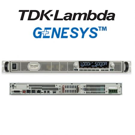 G-5KW-SERIE | Alimentations TDK-Lambda série GENESYS+ G, 1 voie, 1 à 7,5 kW / 1500 V - 500 A, 1U rack 19''