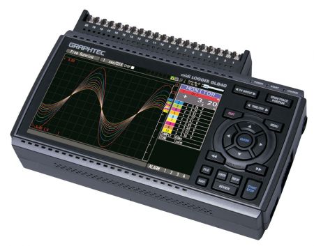 LCT-GL840-M | Location Enregistreur graphique de données 20 voies, avec mémoire 4 Go et interface USB