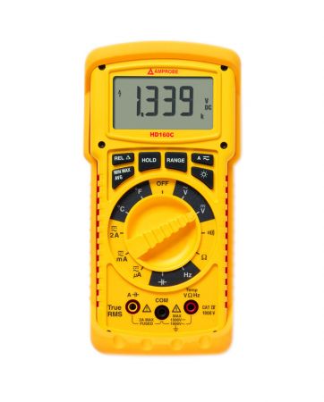 HD160C | Multimètre numérique portable avec protection IP67 et mesure de température 
