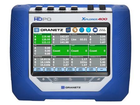 HDPQ-X4A10PKG | Analyseur de qualité de puissance HDPQ Xplorer 400 