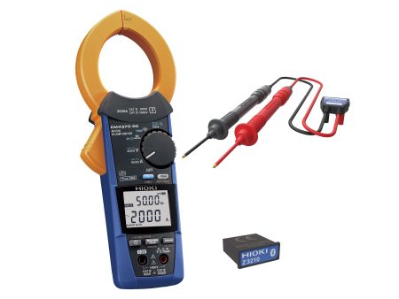 HI-CM4373-93 | HIOKI CM4373-93 - kit multimètre pince, 2000 A CA/CC, 2000 V CC et Bluetooth 