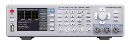 HMF2525 | Générateur de fonctions arbitraire 25 MHz, avec interfaces USB / RS232 