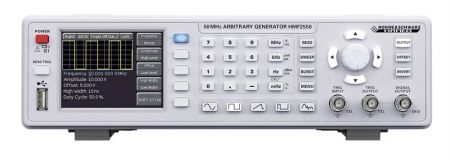 HMF2550 | Générateur de fonctions arbitraires 50 MHz, avec interfaces USB / RS232 