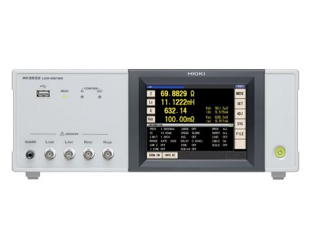 HI-IM3533 | Pont de mesure RLC DC 1 mHz à 200 kHz 
