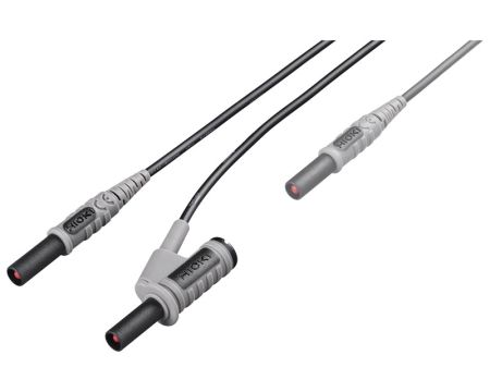 HI-L1021-02 | Cordon de brassage noir pour analyseur de puissance PW3390 et PW6001, lg 50 cm 