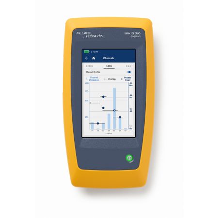 LIQ-DUO-H6-EU | Testeur de câbles, réseaux et WiFi 6E Fluke networks LinkIQ DUO 