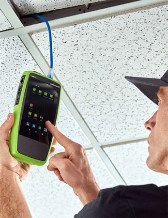 LRAT-3000 | Testeur de réseaux fibre et cuivre LinkRunner netAlly AT 3000 