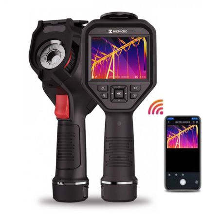 HM-TP21S-7QF/W-M11 | Caméra thermique M11 192 x 144 px, -20°C à +550°C, écran tactile 3.5'', 25 Hz, pointeur laser, WiFi, HIKMICRO