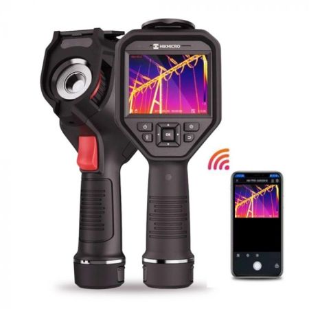 HM-TP23-7QF/W-M31 | Caméra thermique M31, 384 x 288 px, -20°C à +650°C, écran tactile 3.5'', 50 Hz, pointeur laser, WiFi