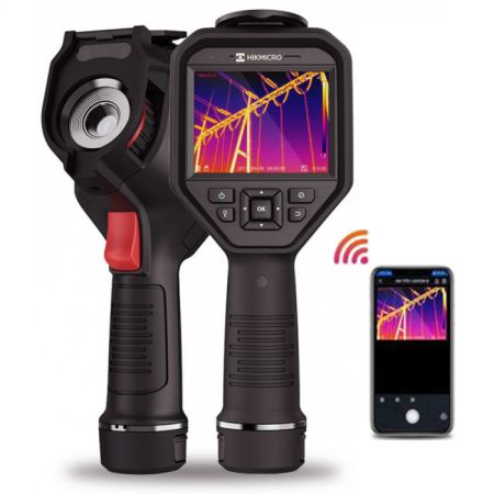 HM-TP26-15QF/W-M60 | Caméra thermique M60 640 x 480 px, -20°C à +650°C, écran tactile 3.5'', 25 Hz, pointeur laser, WiFi, HIKMICRO