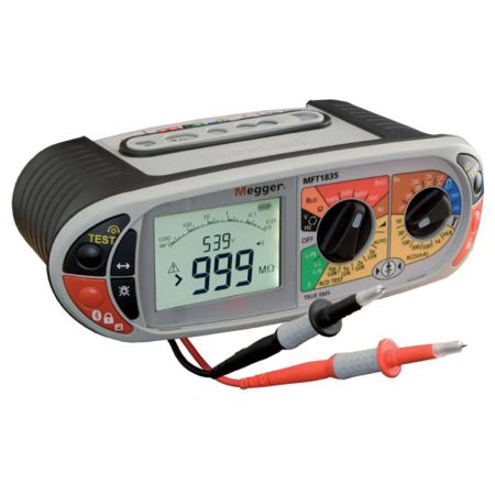 LCT-MFT1835 | Locatation testeur multifonction d'installations électriques BT avec test des DDR et mesure de terre