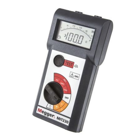 MIT230 | Isolamètre / Mégohmmètre 250 V / 500 V / 1 000 V 