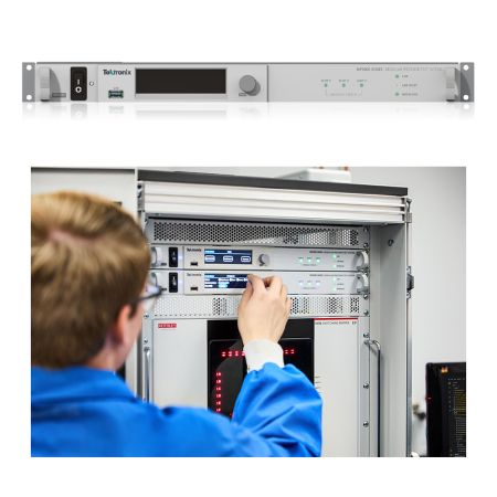 MP5000 | Système de test modulaire 1U, 3 slots, modules PSU et SMU 