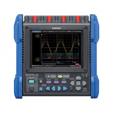 HI-MR8880-20 | Enregistreur graphique de données portable 3 phases -10°C à +50°C 