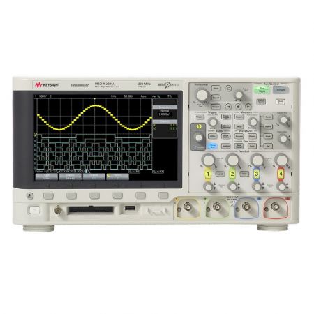 DSOX2004A | Oscilloscope numérique 4 voies 70 MHz, 1 Géch/s, 1 Mpts/voie 