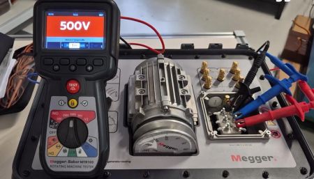 MTR-DEMO-105 | Valise didactique de tests des machines tournantes, moteurs électriques triphasés avec simulation de défauts