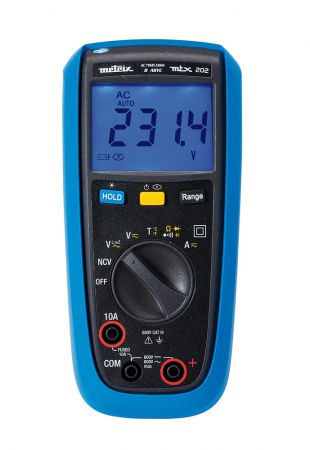 MTX202-Z | Multimètre numérique portable TRMS AC 