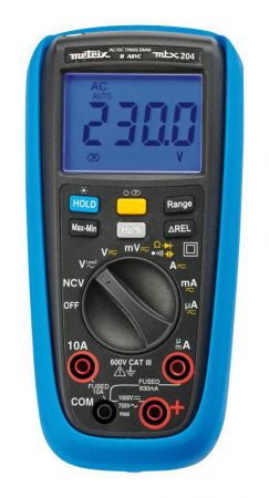 MTX204-Z | Multimètre numérique portable 