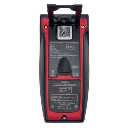 MTX3297 | Multimètre ATEX sécurité intrinsèque TRMS AC+DC, 60000 pts, usage atmosphère explosive, Metrix MTX3297