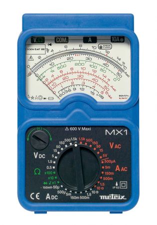 MX1 | Multimètre analogique portable 