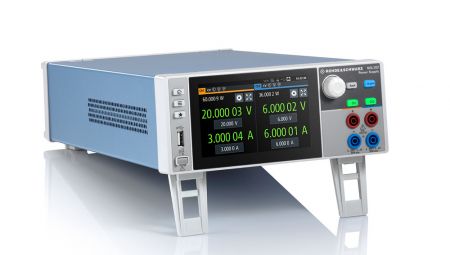 User interface of the R&S NGL200 Power Supply Series