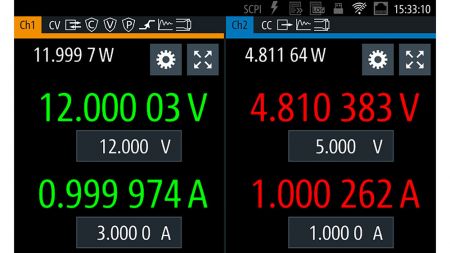 Power supplies NGM201 / NGM202 Rhode & Schwarz : Battery Simulator