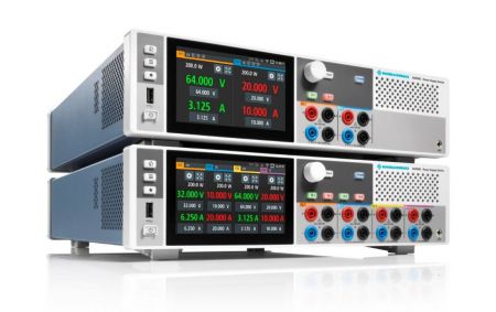 NGP800 | Alimentations 2 ou 4 voies jusqu'à 64 V ou 20 A par voie, puissance 200 W par voie 
