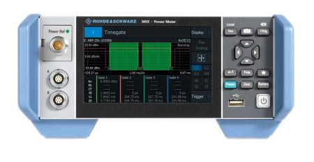 NRX | Wattmètre numérique RF - unité de base 1 voie de mesure, 2 connecteurs de sonde, écran tactile 5'', USB et LAN