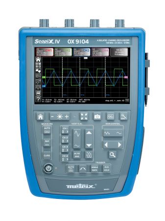 OX9102 | Oscilloscope numérique portable 2 voies isolées 100 MHz 