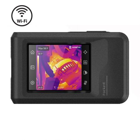 HM-TP40-1AQF/W-POCKE | Caméra thermique de poche 96 x 96 px, -20°C à +350°C, écran tactile 3.5'', 25 Hz, WiFi, Pocket-E, HIKMICRO