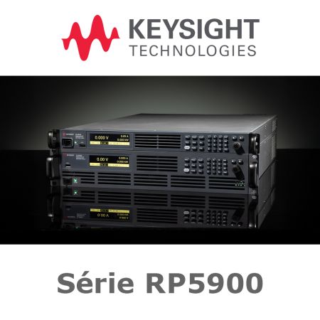 RP5900-SERIE | Alimentations DC série RP5900 2 quadrants, 1 voie, 1U/2U, 2 kW à 12 kW, avec charge électronique régénérative
