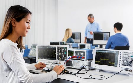 RTB2-SERIE | Oscilloscopes R&S série RTB2 2 à 4 voies, 70 à 300 MHz, 10 bits, écran tactile 10.1'', générateur ARB intégré