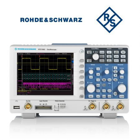 RTC1000-SERIE | Oscilloscopes R&S série RTC1000 / 2 voies, 50 à 300 MHz, 8 bits, écran 6.5'' 